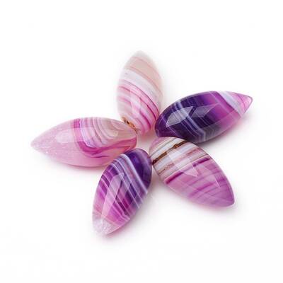 Natural Banded Agate/Striped Agate Beads