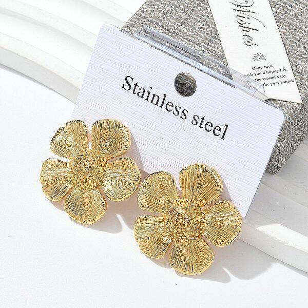 304 Stainless Steel Stud Earrings for Women