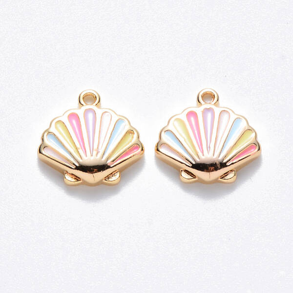 Brass Enamel Charms