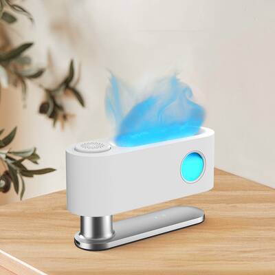 Flame Aromatherapy Humidifier Water Air Purifier With High Mist Volume