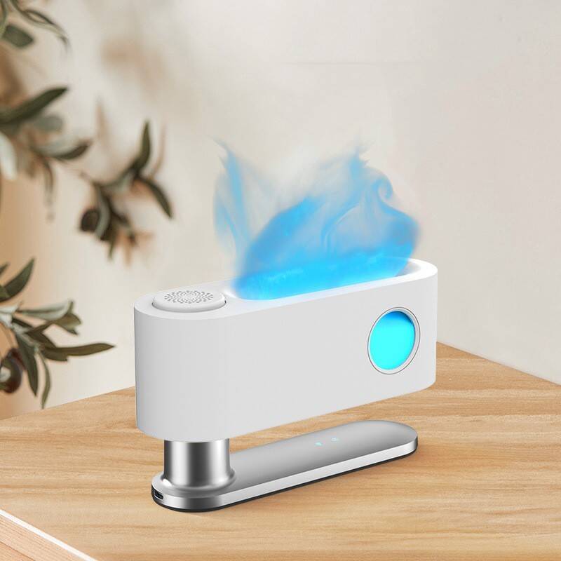 Flame Aromatherapy Humidifier Water Air Purifier With High Mist Volume