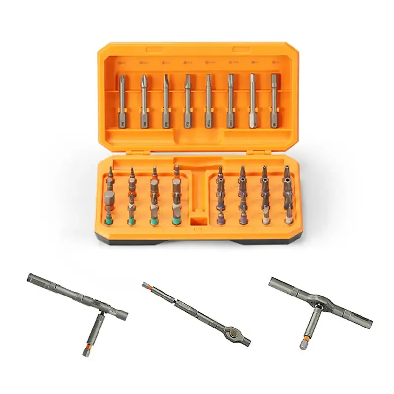 OUTFAC 42-in-1 Ratcheting Screwdriver Set, Multi Bit Magnetic Screwdriver Set, Mini Repair Tool Kit with Detachable T Ratchet...