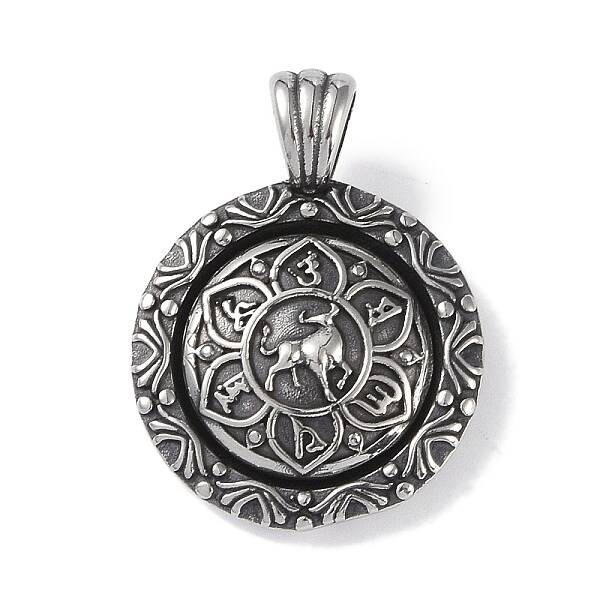 Viking 316 Surgical Stainless Steel Rotatable Pendants