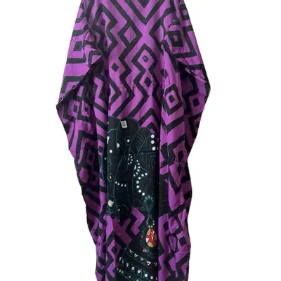 Plus Size Kaftan Dress - Casual Dress for Women, Spring, Summer, Beach Vacation & Home Wear, Available in Various Colors