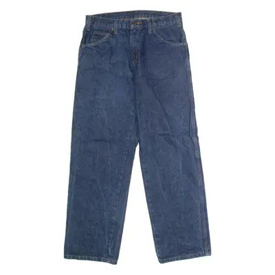 DICKIES Mens Jeans Blue Regular Straight W32 L30