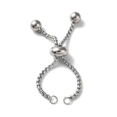 Non-Tarnish 304 Stainless Steel Adjustable Finger Ring Findings