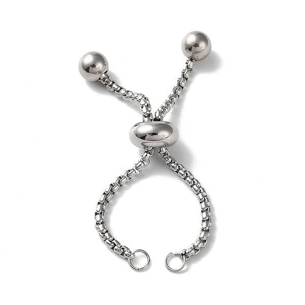 Non-Tarnish 304 Stainless Steel Adjustable Finger Ring Findings
