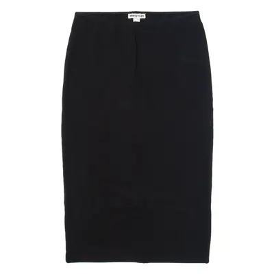 WHISTLES Womens Straight Skirt Black Midi S