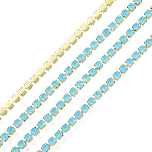 Brass Rhinestone Strass Chains