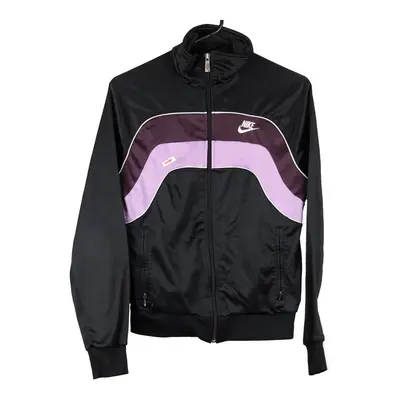 Nike Track Jacket - XS Black Polyester