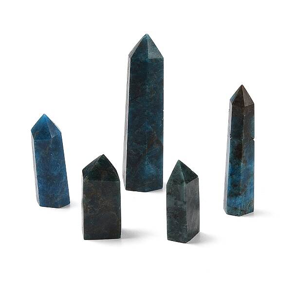 Tower Natural Apatite Healing Stone Wands