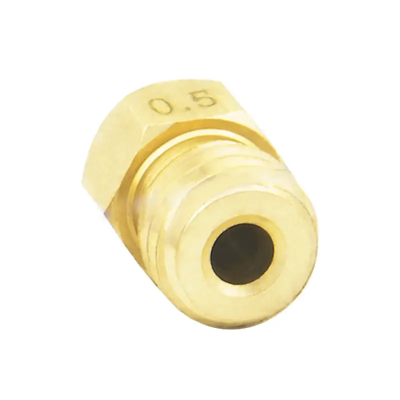 Nozzle Kit 5PCS MK8 Brass Nozzles