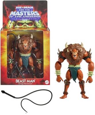Masters Of The Universe Origins Cartoon Collection Beast Man 5.5 Deluxe Action Figure (He-Man, MOTU)