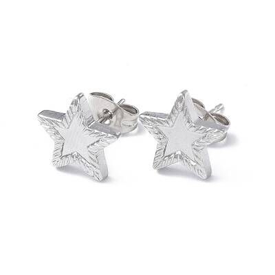 Non-Tarnish 304 Stainless Steel Stud Earring for Women