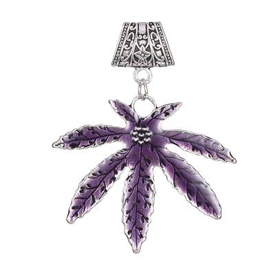 Antique Silver Plated Alloy Big Pendants