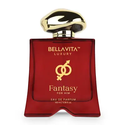 BellaVita Luxury’s Mood Collection Fantasy for Him | EDP | Apple, Cinnamon, Musk | Premium Long-Lasting Fragrance for Men |...