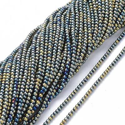 Electroplate Glass Beads Strands