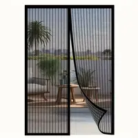 Mosquito Net Curtain Magnetic Screen Door 2024 Summer Upgrade - Breathable Mesh for Windows/Doors Easy Install No Drill fathe...