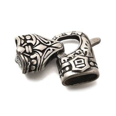 304 Stainless Steel Fold Over Clasps