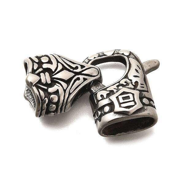 304 Stainless Steel Fold Over Clasps