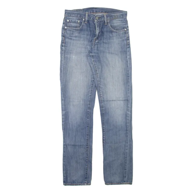 LEVI'S 511 Jeans Mens Blue Slim Straight Stone Wash W30 L34