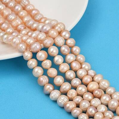 Natural Cultured Freshwater Pearl Beads Strands