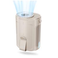 Portable Fan with Dual Clip, Personal Waist Fan Up to 25 H, 4 Speeds 6600 RPM, Wearable Belt Fan, Long-Lasting Working Time, ...