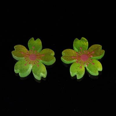 Luminous Resin Cabochons