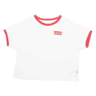 LEVI'S Crop Womens T-Shirt White M
