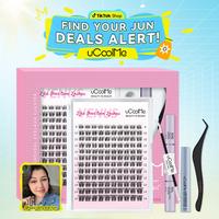 Lashes Short Venus (Only 8-14mm )With Invisible Band DIY Lashes Cluster WaterProof and Long Lasting Bond Seal Remover Makeup ...