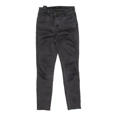 J BRAND Wet Look Jeans Black Denim Slim Skinny Charcoal Wash Womens W25 L27