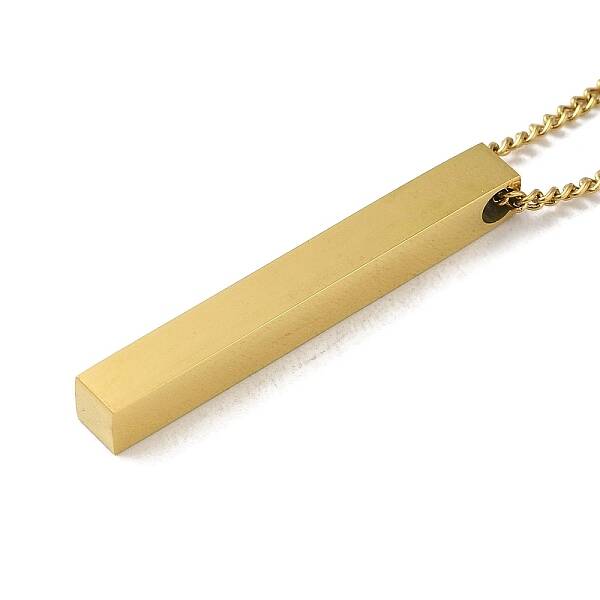 PVD Vacuum Plating 201 Stainless Steel Pendant Necklaces