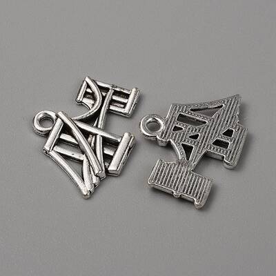 Tibetan Style Alloy Pendants
