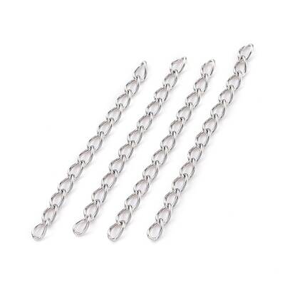 304 Stainless Steel Curb Chains Extender
