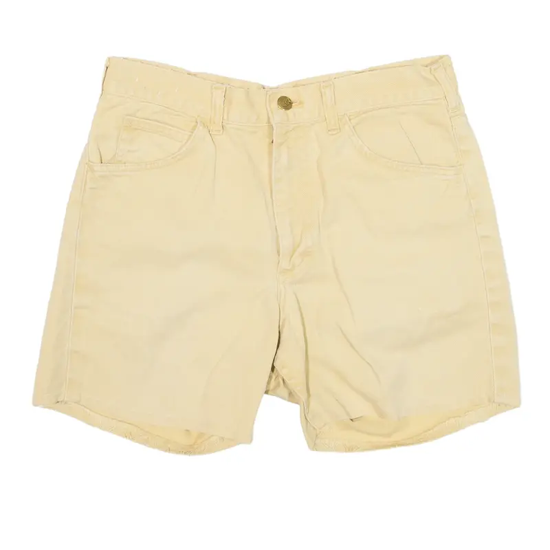 LEE Cut-off Denim Shorts Beige Regular Womens XS W28