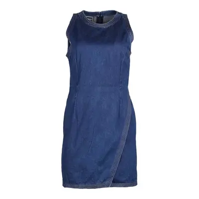 Versace Jeans Couture Mini Denim Dress - Small Blue Cotton