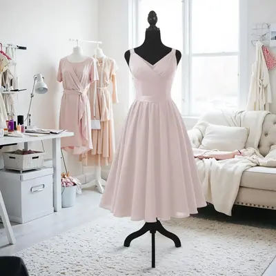 BestOffice Durable Female Manikin Dress Form 49.6-63.4 Inch Adjustable Height Wooden Tripod Stand High Density Foam Portable ...