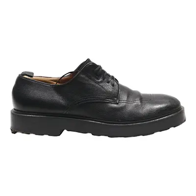 BOSS Derby Shoes Black Leather Mens UK 6