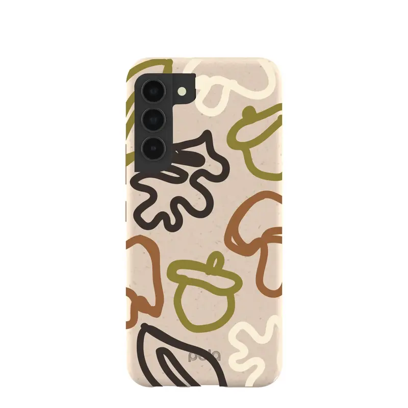 Seashell Forest Gems Samsung Galaxy S22 Case