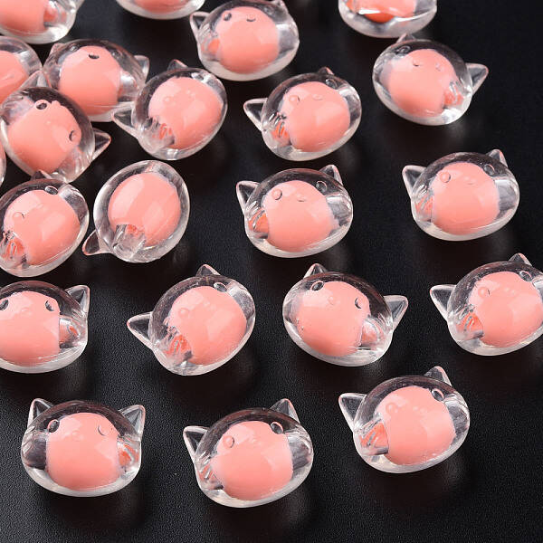 Transparent Acrylic Beads