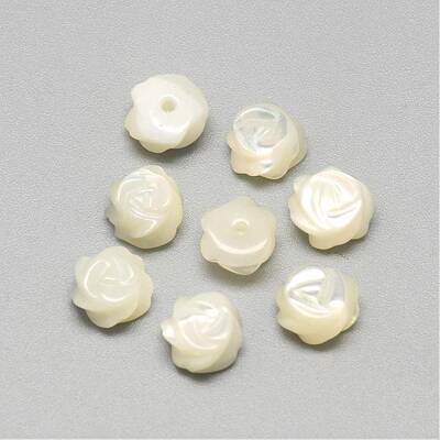 Natural White Shell Mother of Pearl Shell Cabochons