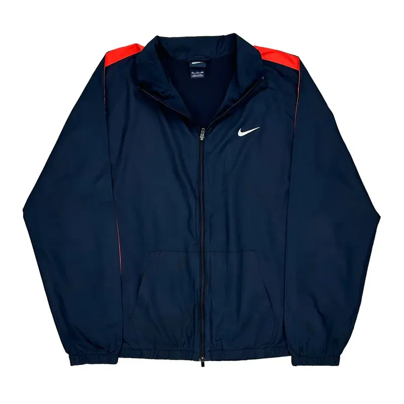 Sportswear Nike Track Jacket - 2XL Navy Polyester | Size: xx-large