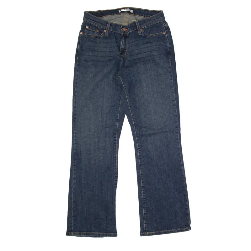 LEVI'S 529 Curvy Jeans Blue Denim Regular Bootcut Womens W30 L31