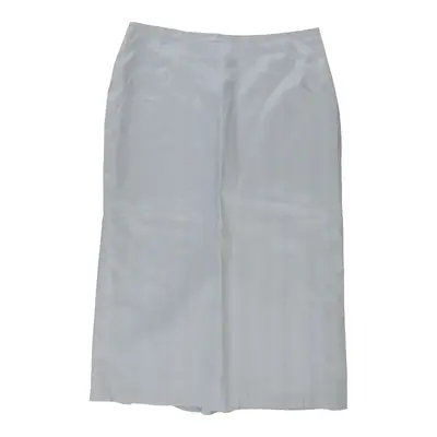 Gianfranco Ferre Midi Skirt - 29W UK 10 Blue Acetate | Size: UK 10