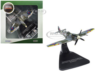 Supermarine Spitfire LF MK IXe Fighter Aircraft TE565, 10th (Czech) Fighter Squadron, RAF Manston Royal Air Force 1/72 Diec...