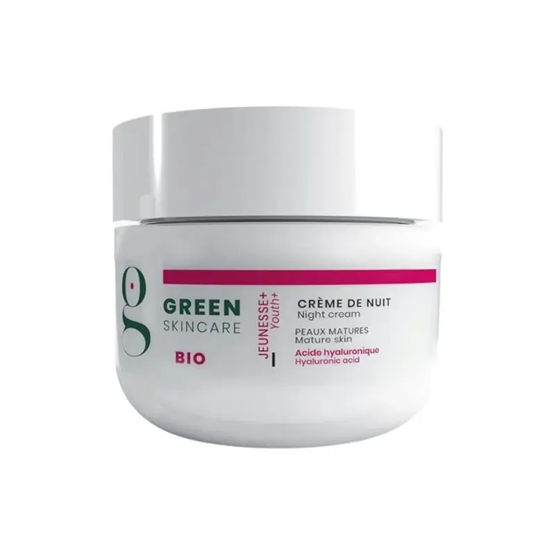 Green skincare Night Cream JEUNESSE+ 50 ml