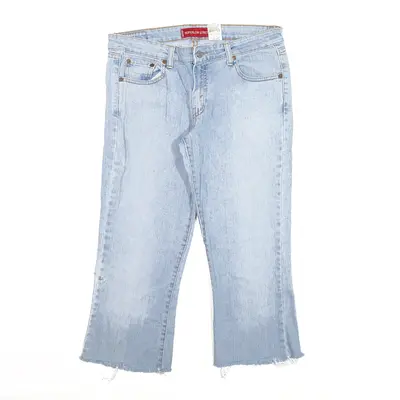 LEVI'S 518 Jeans Blue Denim Regular Bootcut Womens W30 L22