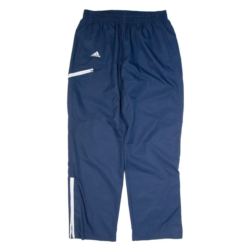 ADIDAS Mens Track Pants Blue Straight L W31 L31