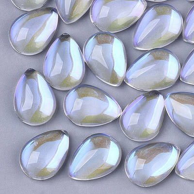 Transparent Glass Cabochons