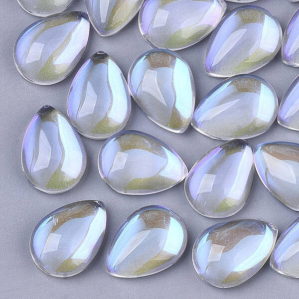 Transparent Glass Cabochons